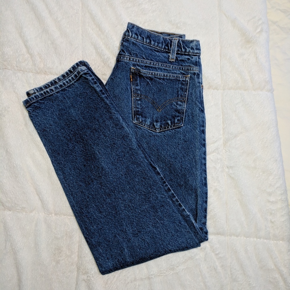 VINTAGE ORANGE TAB LEVIS 505